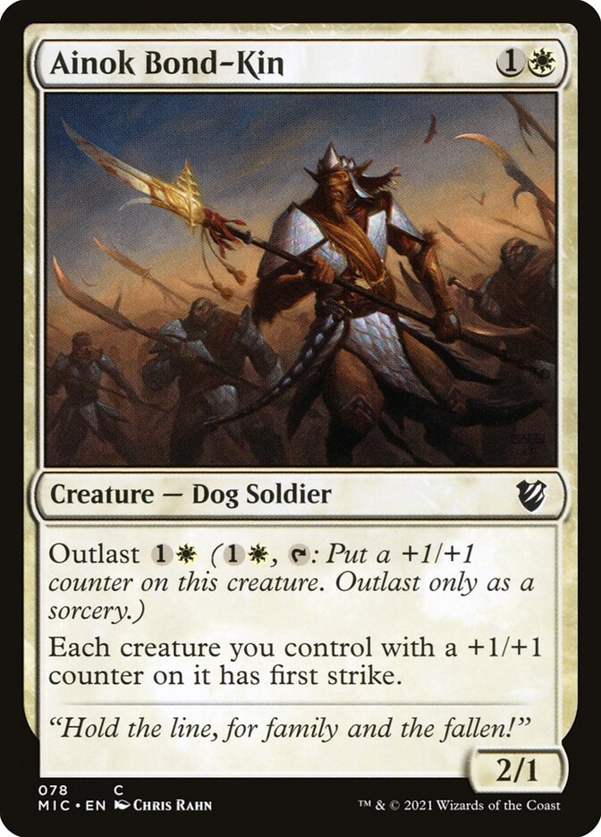 Ainok Bond-Kin 78/38 (Commander: Innistrad: Midnight Hunt)  | Good Games Morley