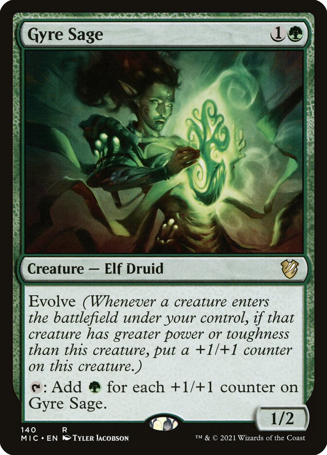 Gyre Sage 140/38 (Commander: Innistrad: Midnight Hunt)  | Good Games Morley