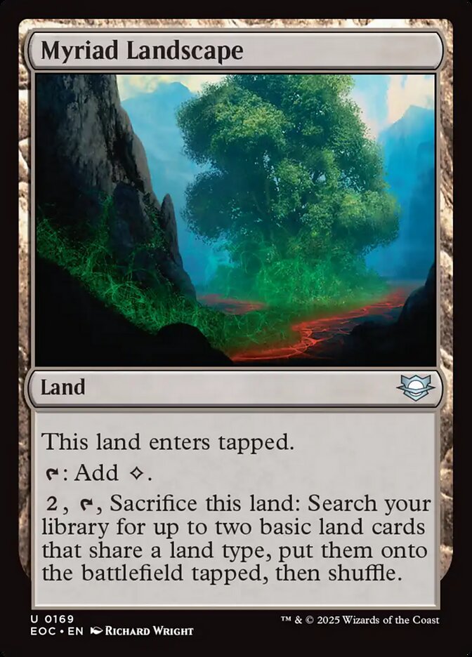 Myriad Landscape 169/191 (Commander: Edge of Eternities)  | Good Games Morley