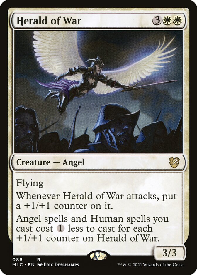 Herald of War 86 (Commander: Innistrad: Midnight Hunt)  | Good Games Morley