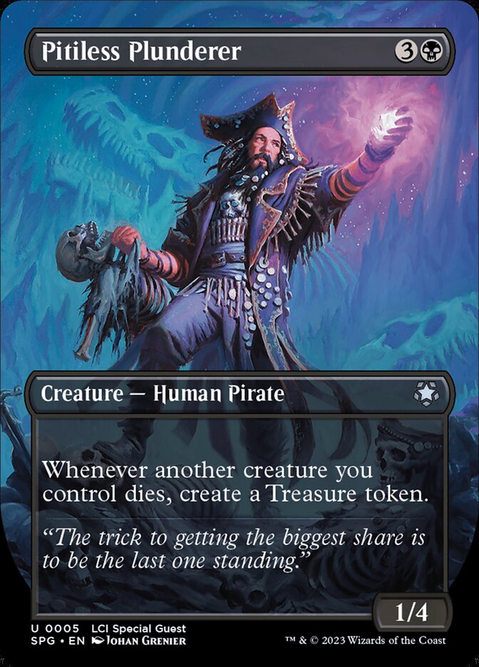 Pitiless Plunderer 5/0 (Special Guests)  - Borderless Foil | Good Games Morley