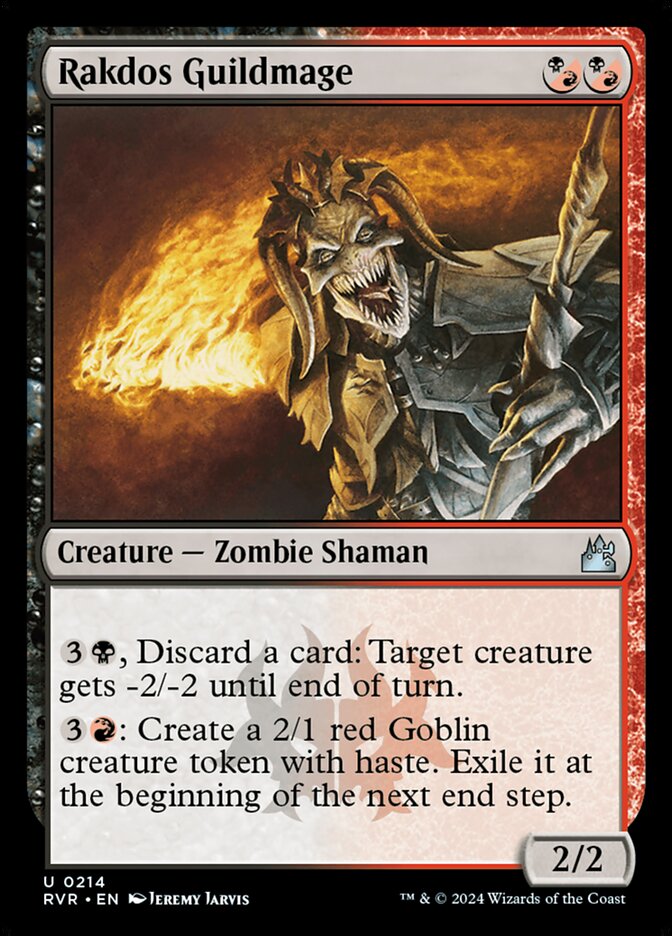 Rakdos Guildmage 214 (Ravnica Remastered)  - Foil | Good Games Morley