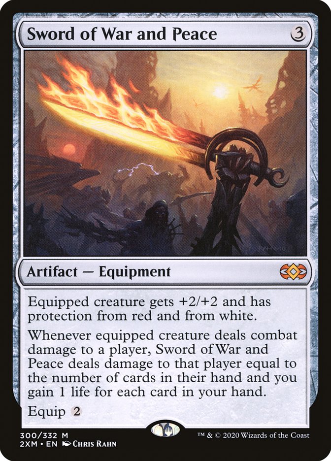 Sword of War and Peace 300/332 (Double Masters)  - Foil | Good Games Morley