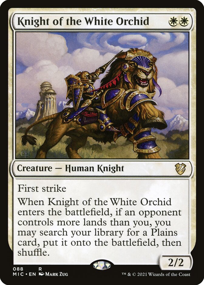 Knight of the White Orchid 88/38 (Commander: Innistrad: Midnight Hunt)  | Good Games Morley