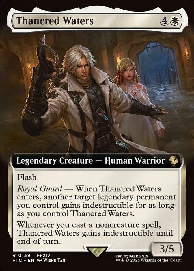 Thancred Waters 139 (Commander: FINAL FANTASY)  - Borderless | Good Games Morley