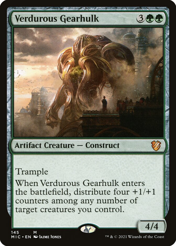 Verdurous Gearhulk 145 (Commander: Innistrad: Midnight Hunt)  | Good Games Morley