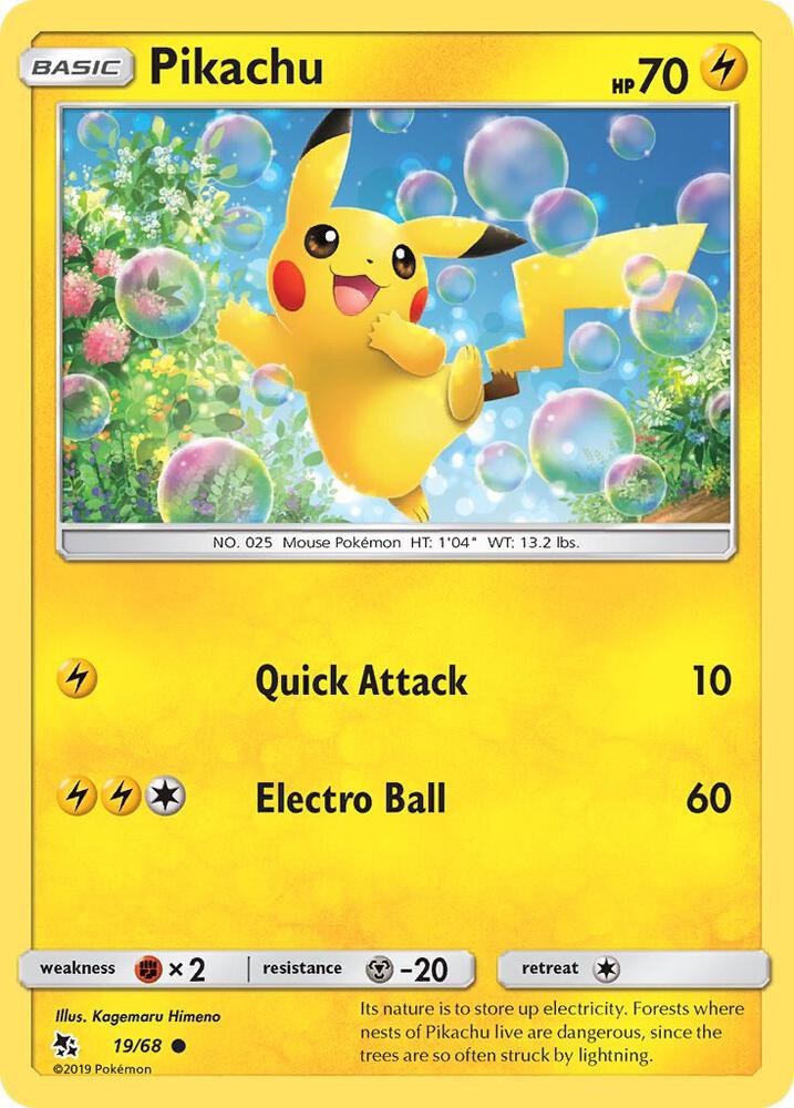 Pikachu 19/68 (Hidden Fates)  | Good Games Morley