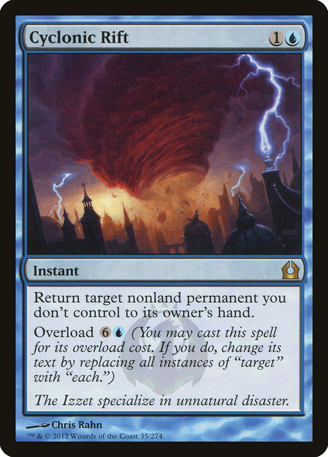 Cyclonic Rift 35 (Return to Ravnica)  - Foil | Good Games Morley