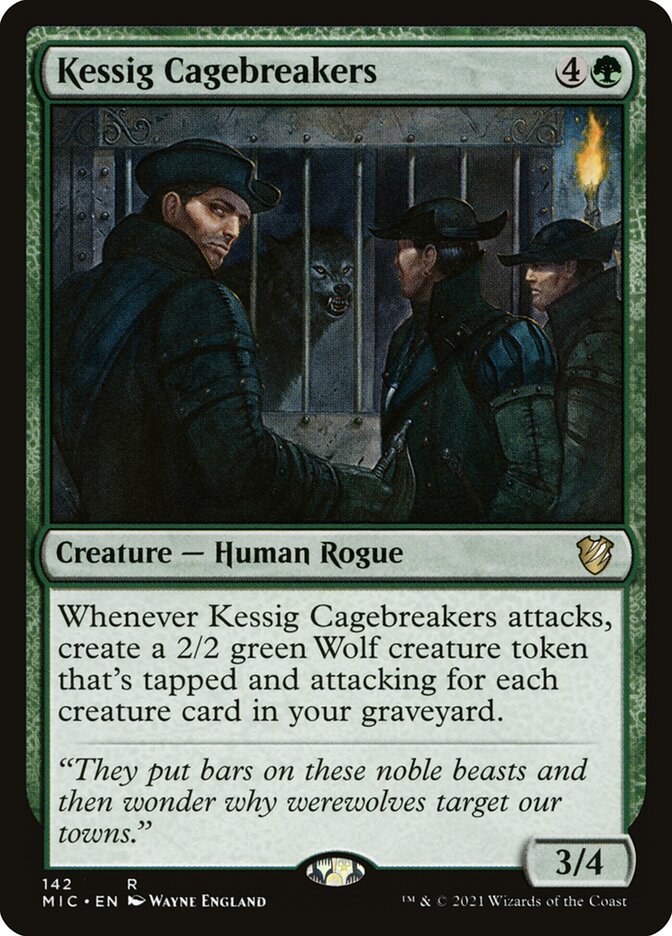 Kessig Cagebreakers 142/38 (Commander: Innistrad: Midnight Hunt)  | Good Games Morley