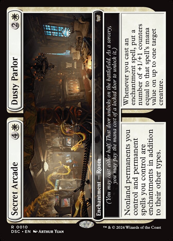 Secret Arcade // Dusty Parlor 10 (Commander: Duskmourn: House of Horror)  | Good Games Morley