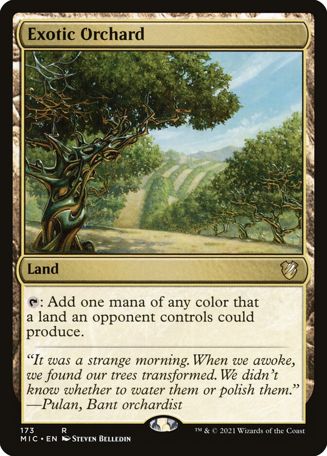 Exotic Orchard 173/38 (Commander: Innistrad: Midnight Hunt)  | Good Games Morley