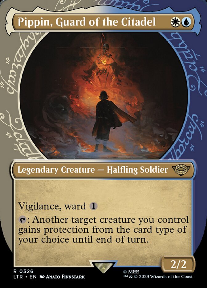 Pippin, Guard of the Citadel 326 (Universes Beyond: The Lord of the Rings: Tales of Middle-earth)  - Showcase Foil | Good Games Morley