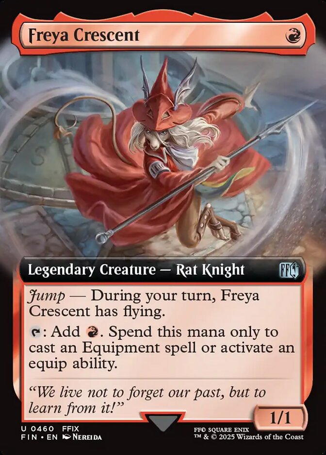 Freya Crescent 460/309 (FINAL FANTASY)  - Extended Art Foil | Good Games Morley