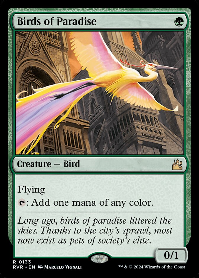 Birds of Paradise 133/291 (Ravnica Remastered)  | Good Games Morley
