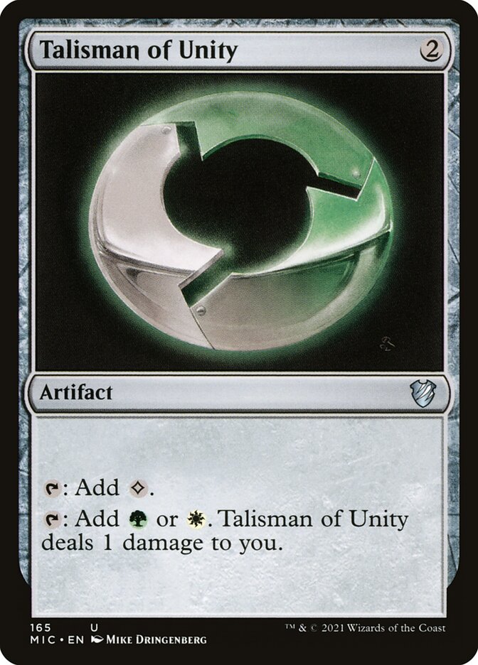 Talisman of Unity 165/38 (Commander: Innistrad: Midnight Hunt)  | Good Games Morley