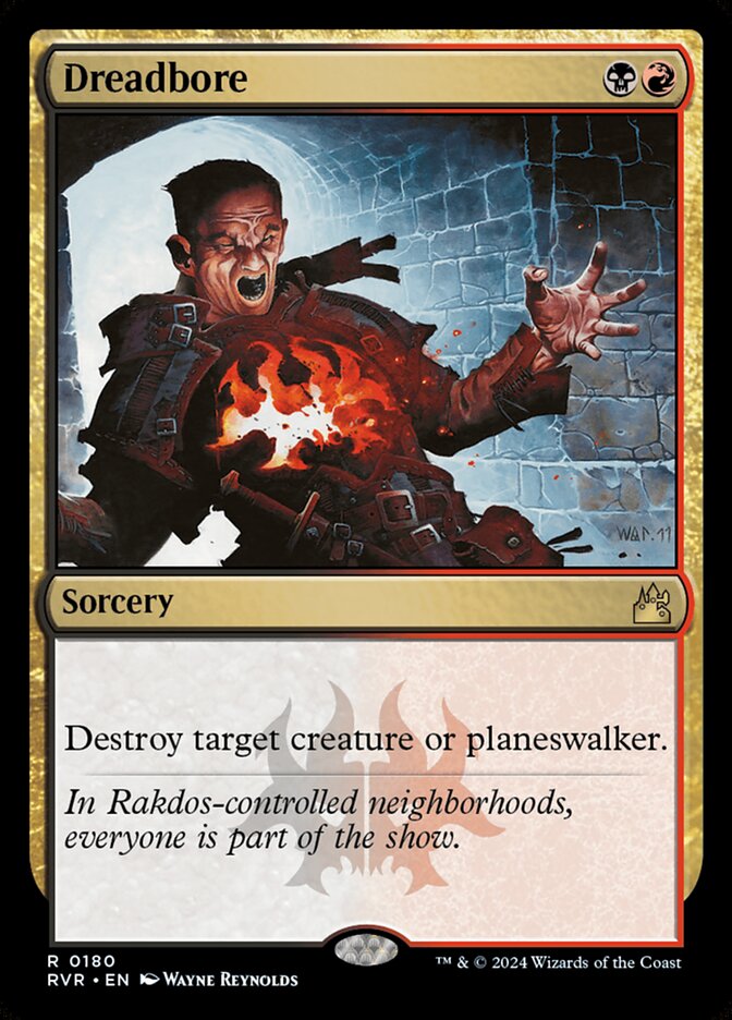 Dreadbore 180 (Ravnica Remastered)  - Foil | Good Games Morley