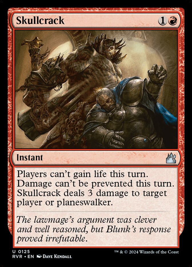 Skullcrack 125/291 (Ravnica Remastered)  | Good Games Morley