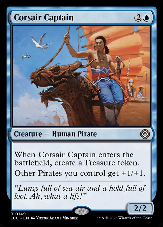 Corsair Captain 149 (Commander: The Lost Caverns of Ixalan)  | Good Games Morley