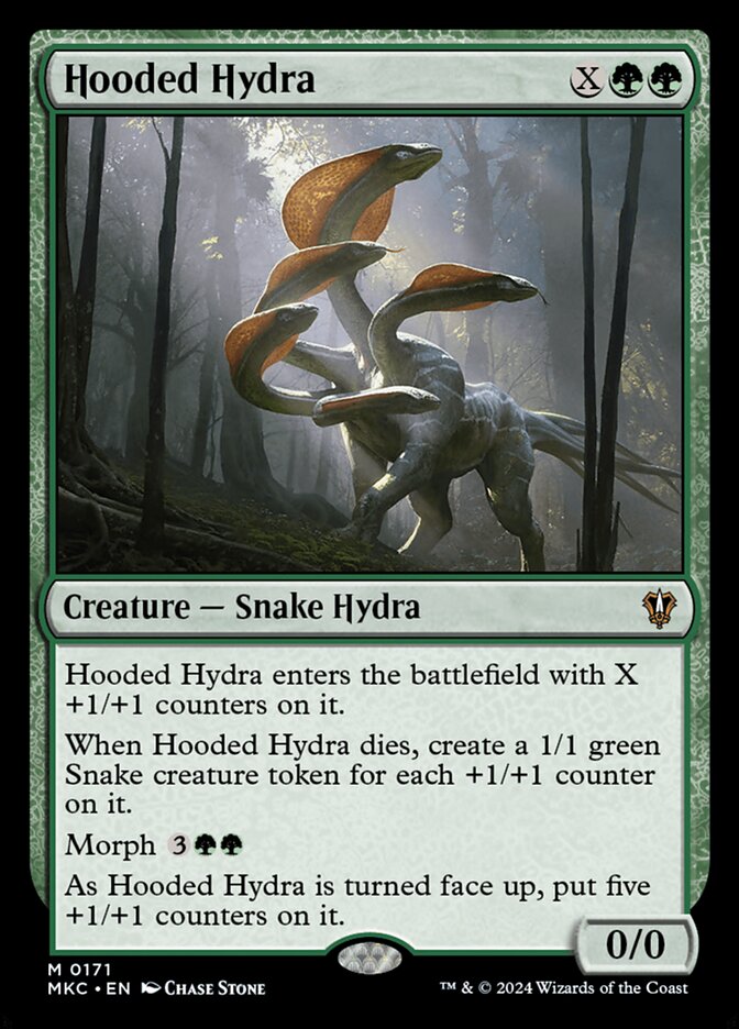 Hooded Hydra 171/311 (Commander: Murders at Karlov Manor)  | Good Games Morley