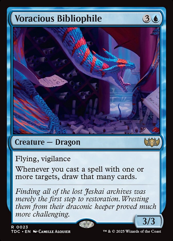 Voracious Bibliophile 23/413 (Commander: Tarkir: Dragonstorm)  | Good Games Morley