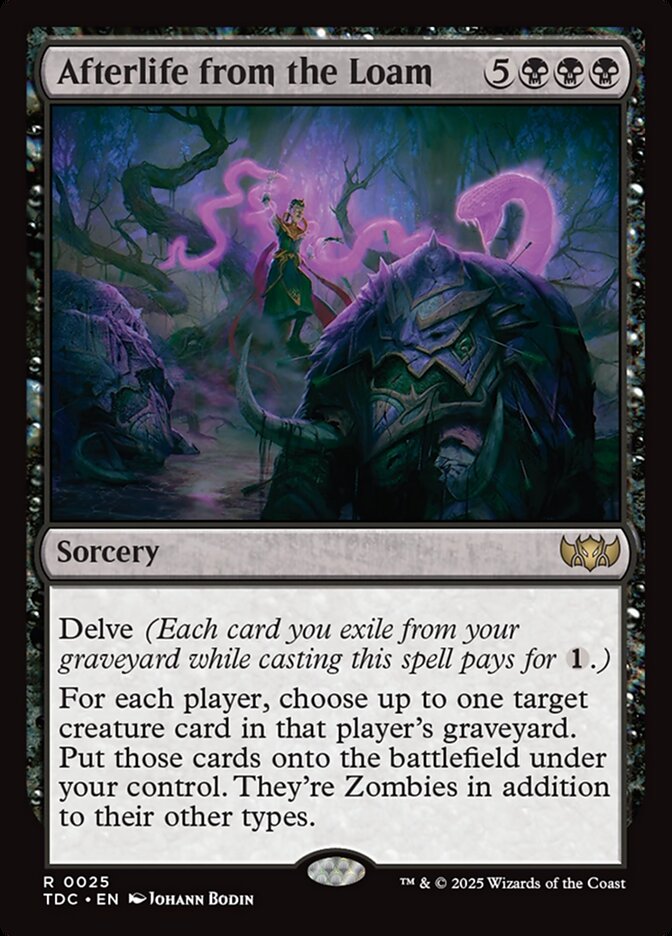 Afterlife from the Loam 25 (Commander: Tarkir: Dragonstorm)  | Good Games Morley