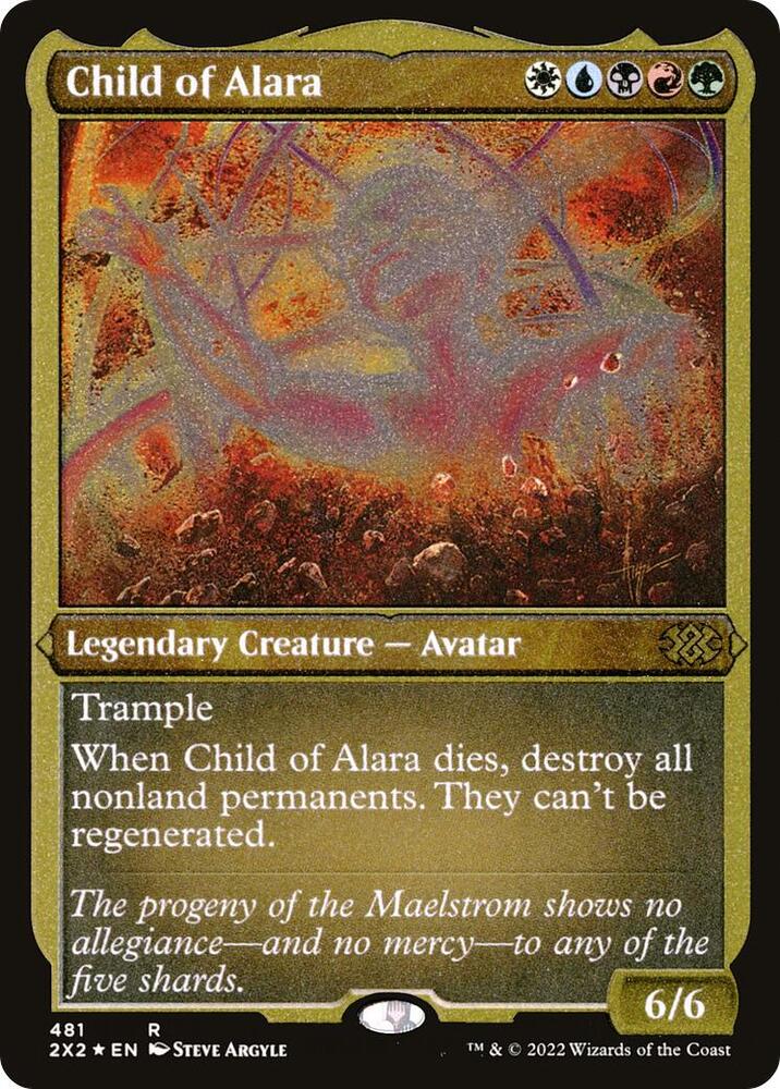 Child of Alara Foil Etched 481 (Double Masters 2022)  - Foil | Good Games Morley