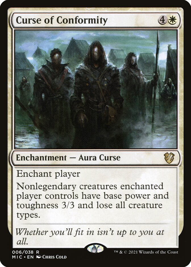 Curse of Conformity 6 (Commander: Innistrad: Midnight Hunt)  | Good Games Morley