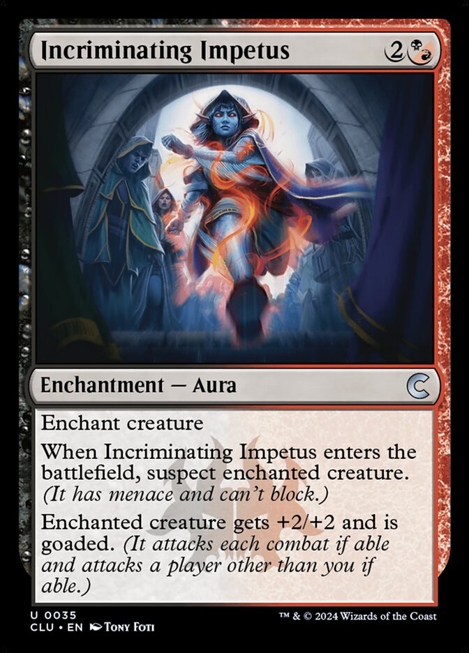 Incriminating Impetus 35/284 (Ravnica: Clue Edition)  | Good Games Morley
