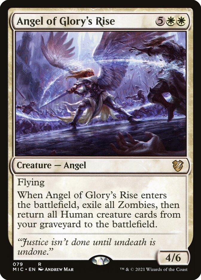 Angel of Glory's Rise 79/38 (Commander: Innistrad: Midnight Hunt)  | Good Games Morley