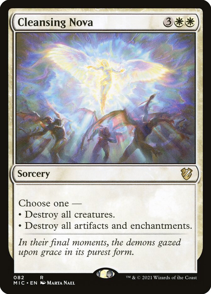 Cleansing Nova 82/38 (Commander: Innistrad: Midnight Hunt)  | Good Games Morley