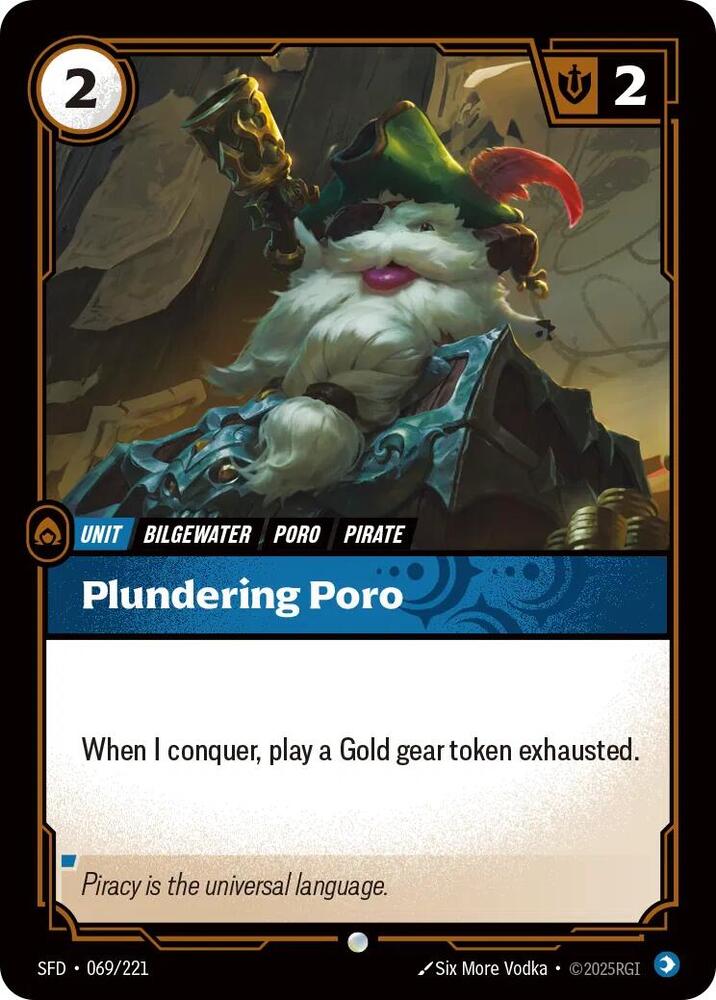 Plundering Poro 69/221 (Spiritforged)  | Good Games Morley