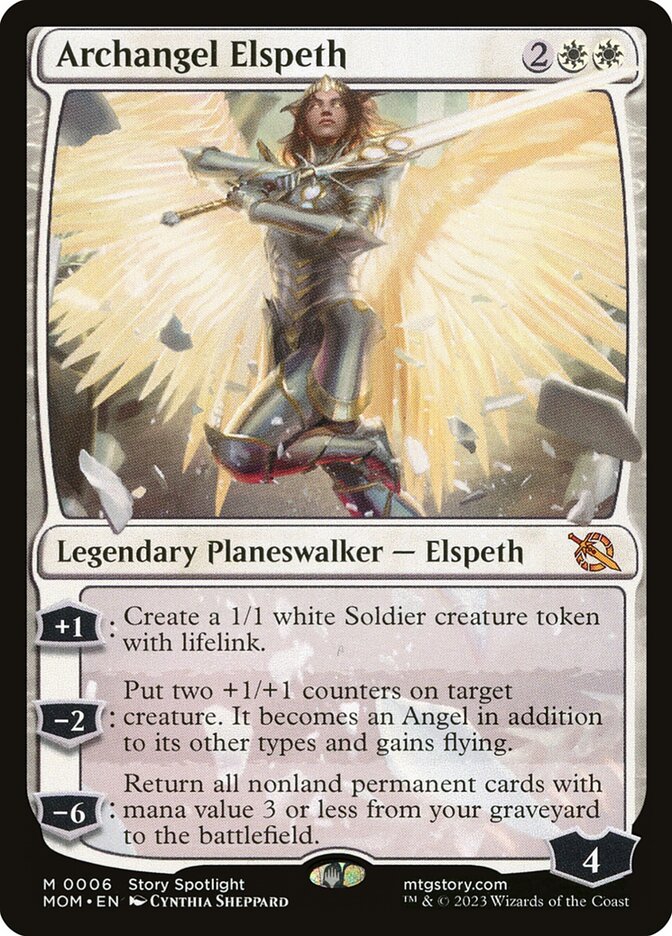 Archangel Elspeth 6/291 (March of the Machine)  | Good Games Morley