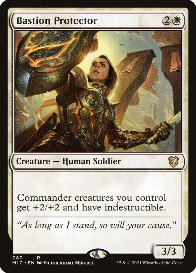Bastion Protector 80/38 (Commander: Innistrad: Midnight Hunt)  | Good Games Morley