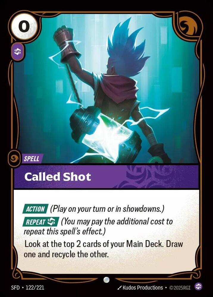 Called Shot 122/221 (Spiritforged)  | Good Games Morley