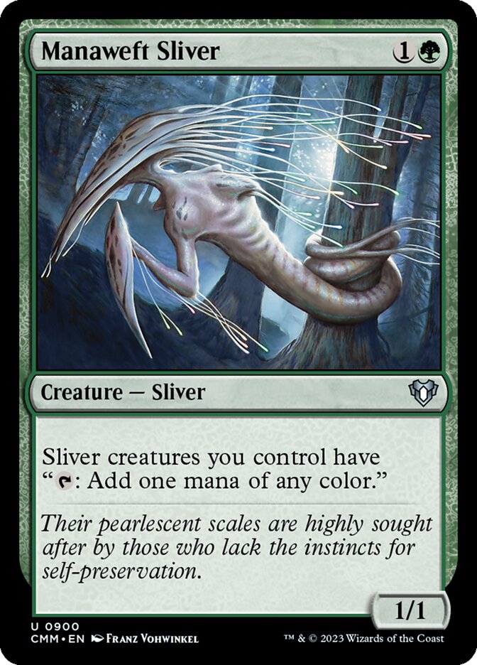 Manaweft Sliver 900/451 (Commander Masters)  | Good Games Morley