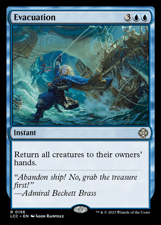 Evacuation 156 (Commander: The Lost Caverns of Ixalan)  | Good Games Morley