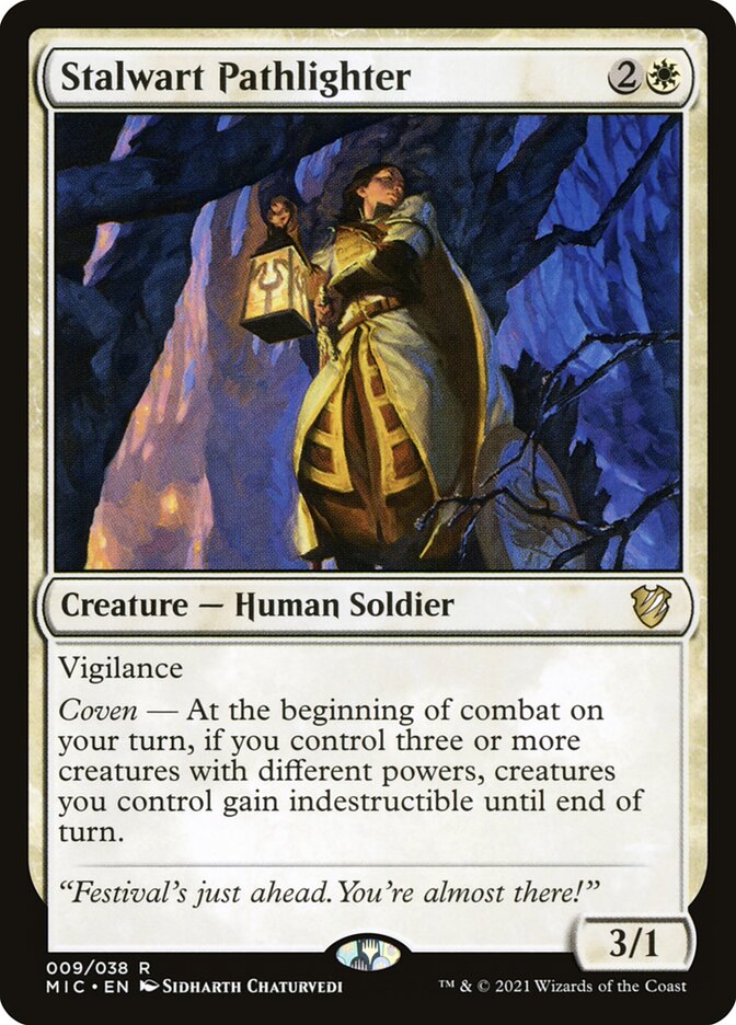 Stalwart Pathlighter 9/38 (Commander: Innistrad: Midnight Hunt)  | Good Games Morley