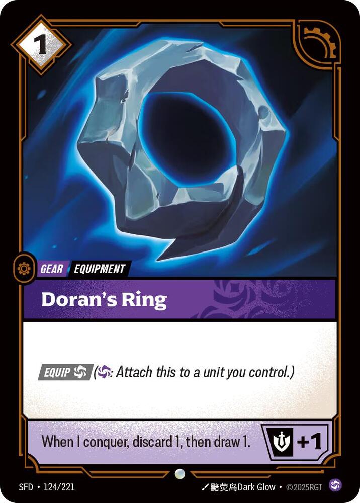 Doran's Ring 124/221 (Spiritforged)  - Foil | Good Games Morley