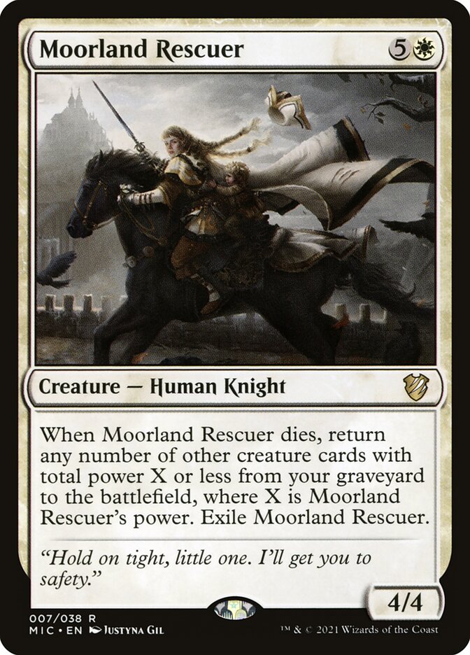 Moorland Rescuer 7/38 (Commander: Innistrad: Midnight Hunt)  | Good Games Morley