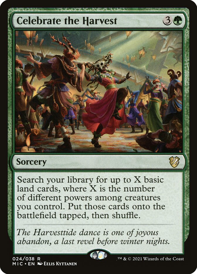 Celebrate the Harvest 24/38 (Commander: Innistrad: Midnight Hunt)  | Good Games Morley
