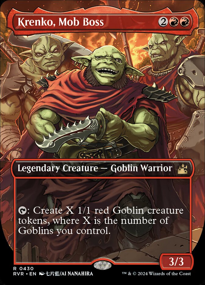 Krenko, Mob Boss 430/291 (Ravnica Remastered)  - Foil | Good Games Morley