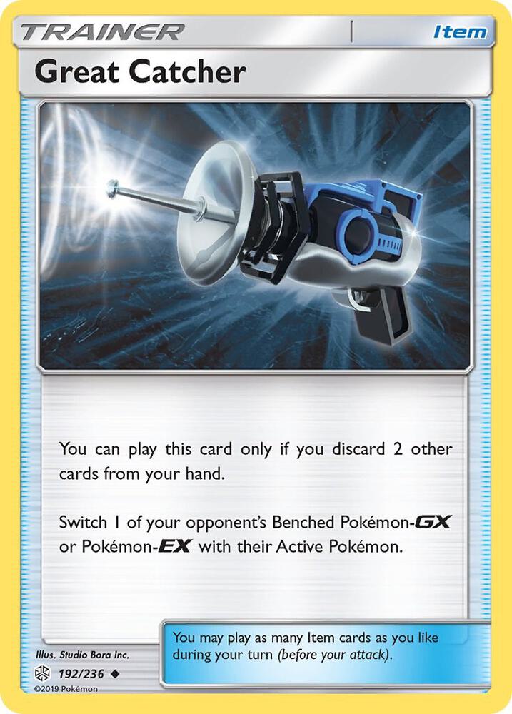 Great Catcher 192/236 (SM - Cosmic Eclipse)  | Good Games Morley