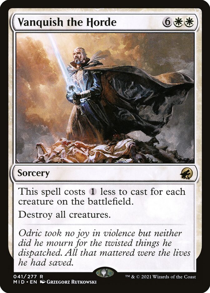 Vanquish the Horde 41/277 (Innistrad: Midnight Hunt)  | Good Games Morley