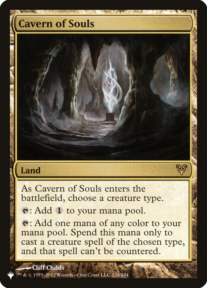 Cavern of Souls 226/244 (The List Reprints)  | Good Games Morley