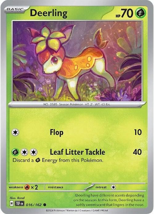 Deerling 016/162 (SV05: Temporal Forces)  - Reverse Holofoil | Good Games Morley