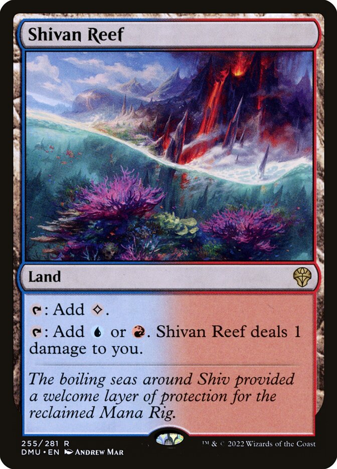 Shivan Reef 255/281 (Dominaria United)  | Good Games Morley