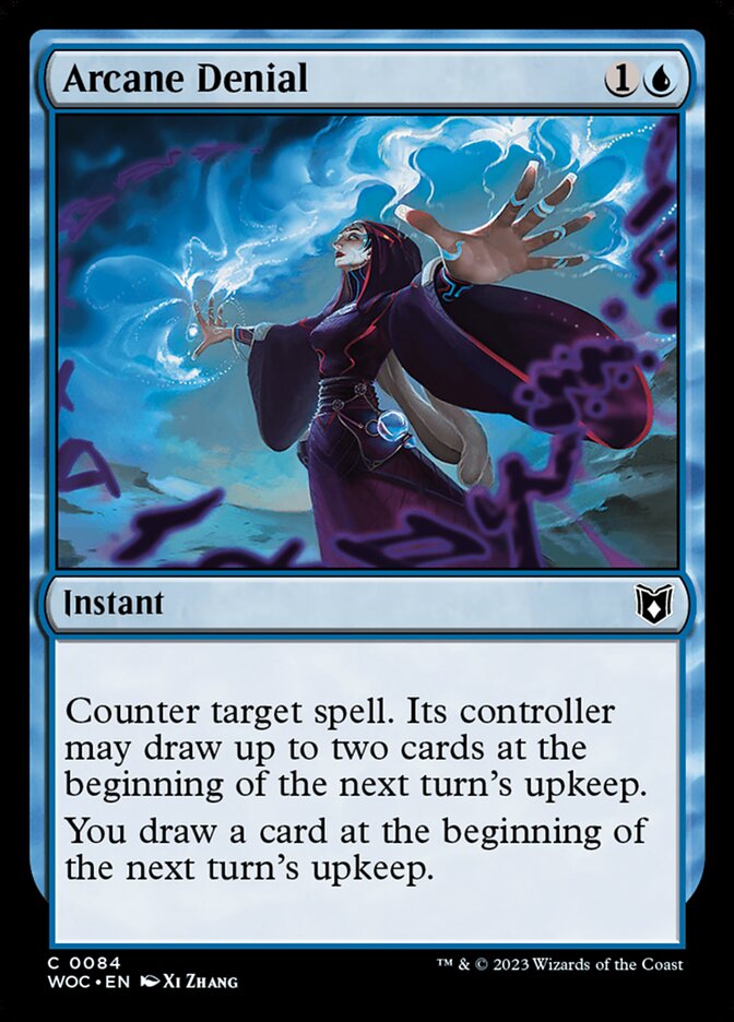 Arcane Denial 84/173 (Commander: Wilds of Eldraine)  | Good Games Morley