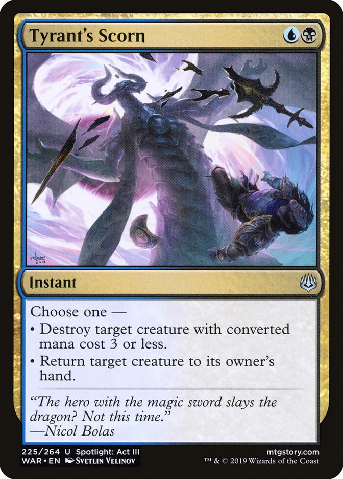 Tyrant's Scorn 225/264 (War of the Spark)  | Good Games Morley