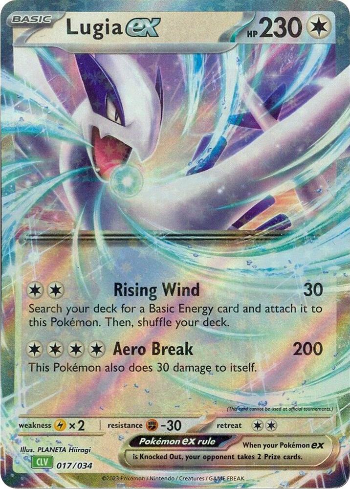 Lugia ex 017/034 (Trading Card Game Classic)  - Holofoil | Good Games Morley