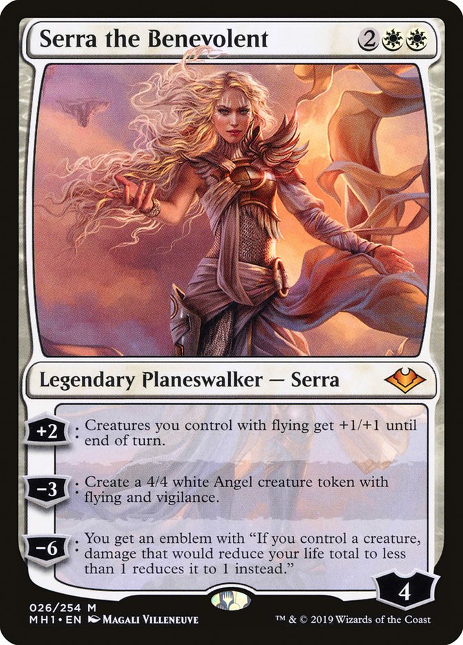 Serra the Benevolent 26 (Modern Horizons)  - Foil | Good Games Morley